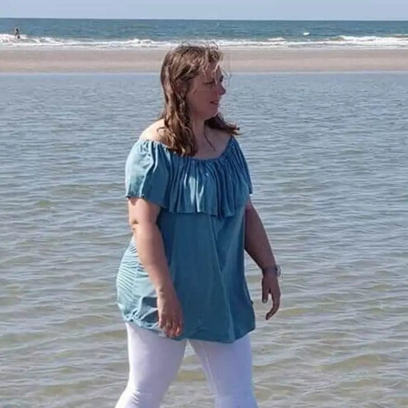 Carmenbluse Schnittmuster E-Book lajana Off-Shoulder-Shirt von stiXXie by lajana