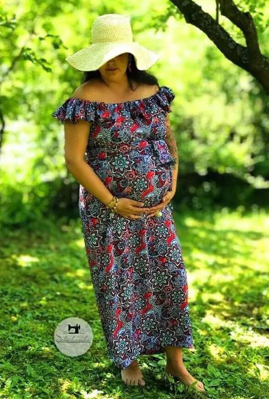 Carmenbluse Schnittmuster E-Book lajana Off-Shoulder-Shirt von stiXXie by lajana