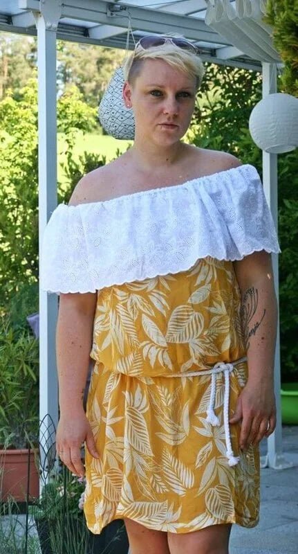 Carmenbluse Schnittmuster E-Book lajana Off-Shoulder-Shirt von stiXXie by lajana