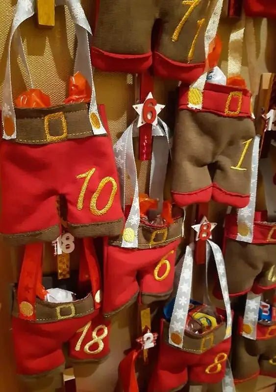 ITH Stickdatei Adventskalender Hosen von stiXXie by lajana