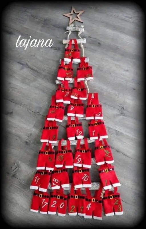 ITH Stickdatei Adventskalender Hosen von stiXXie by lajana