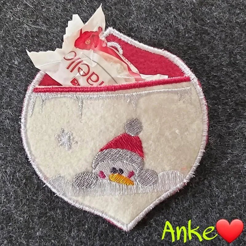 ITH Stickdatei Adventskalender Kugeln von stiXXie by lajana