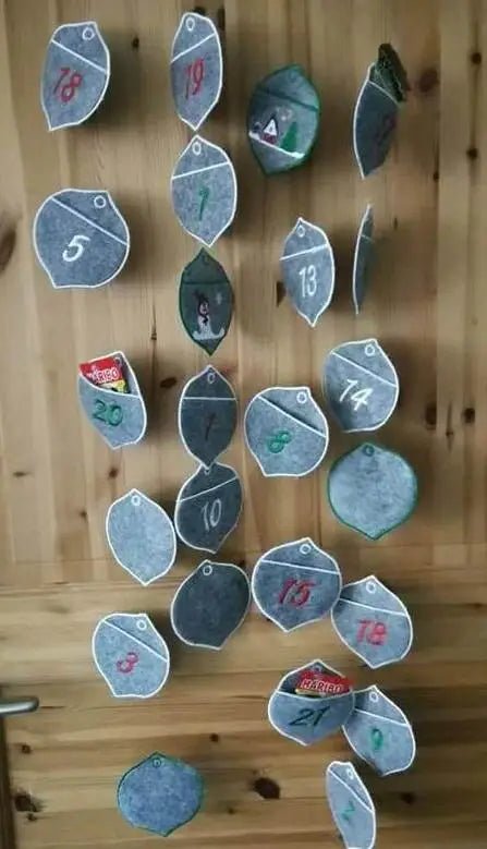 ITH Stickdatei Adventskalender Kugeln von stiXXie by lajana