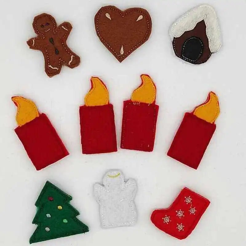 ITH Stickdatei Adventskranz 15-Teilig von stiXXie by lajana