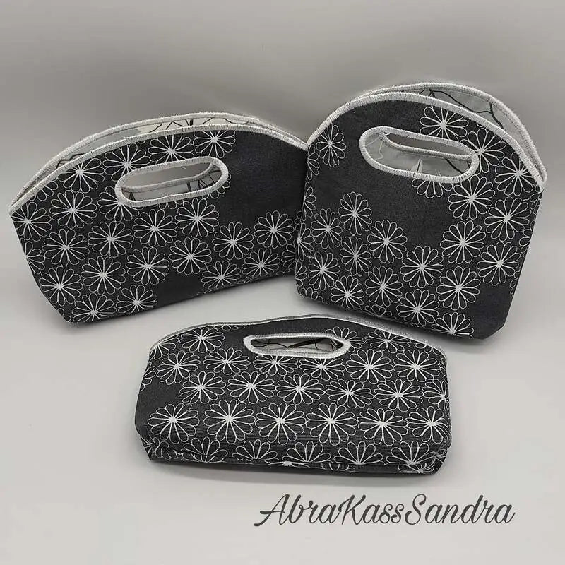 ITH Stickdatei Filztasche - Tasche gefüttert von stiXXie by lajana