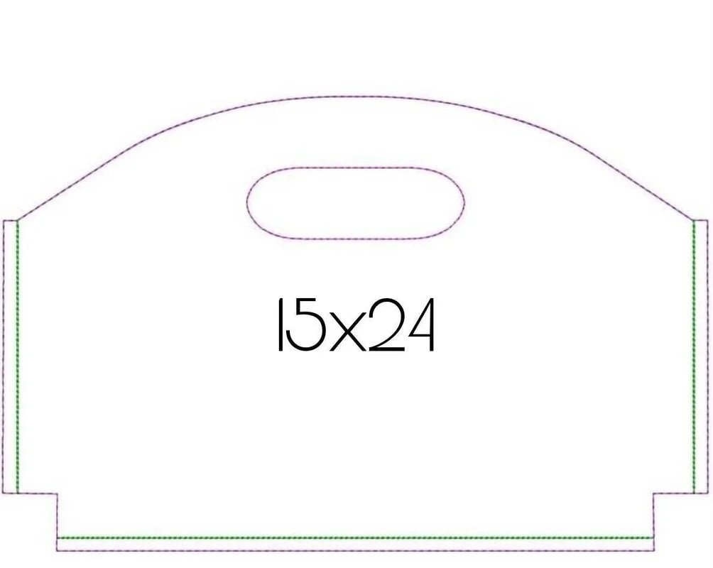 ITH Stickdatei Filztasche von stiXXie by lajana