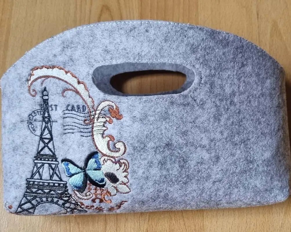 ITH Stickdatei Filztasche von stiXXie by lajana