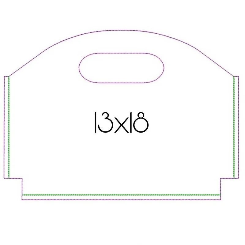 ITH Stickdatei Filztasche von stiXXie by lajana