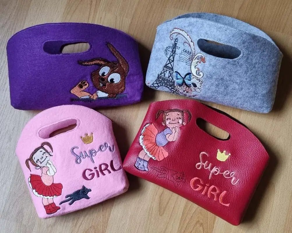 ITH Stickdatei Filztasche von stiXXie by lajana