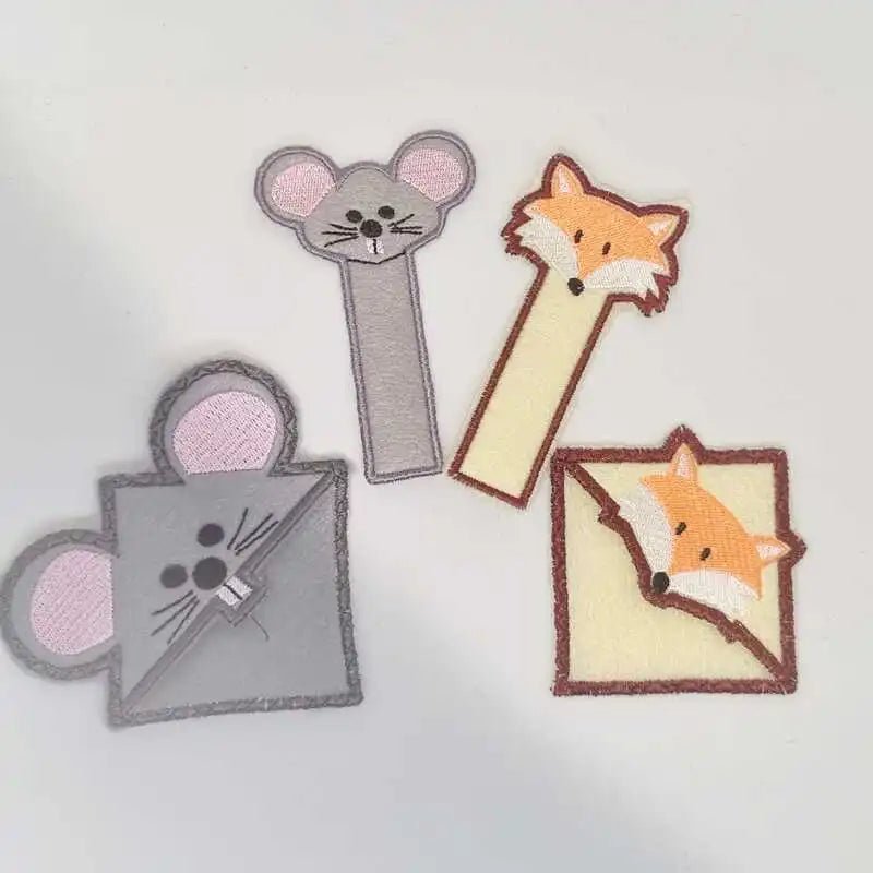 ITH Stickdatei Leseecken Lesezeichen von stiXXie by lajana