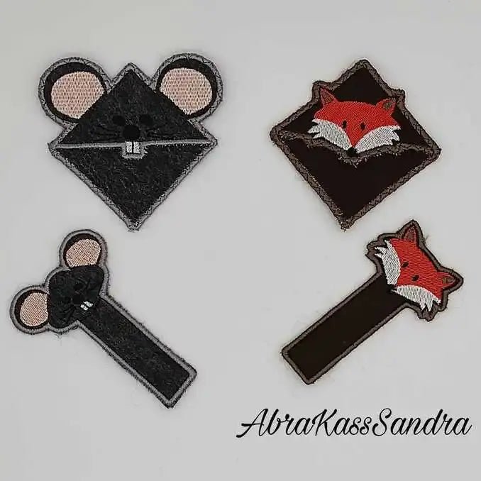 ITH Stickdatei Leseecken Lesezeichen von stiXXie by lajana