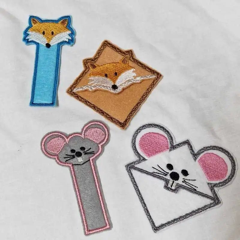 ITH Stickdatei Leseecken Lesezeichen von stiXXie by lajana