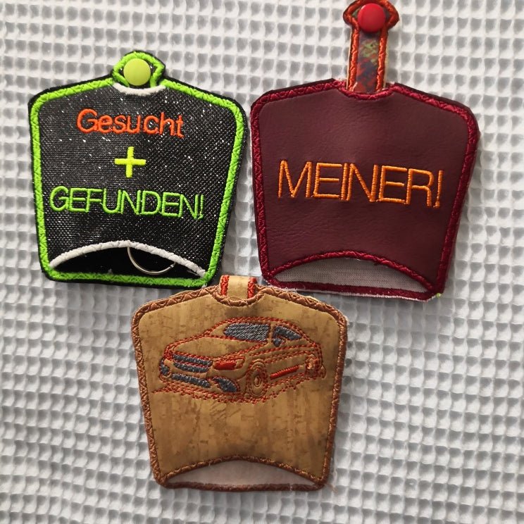 ITH Stickdatei Schlüsseltasche - Schlüsseletui von stiXXie by lajana