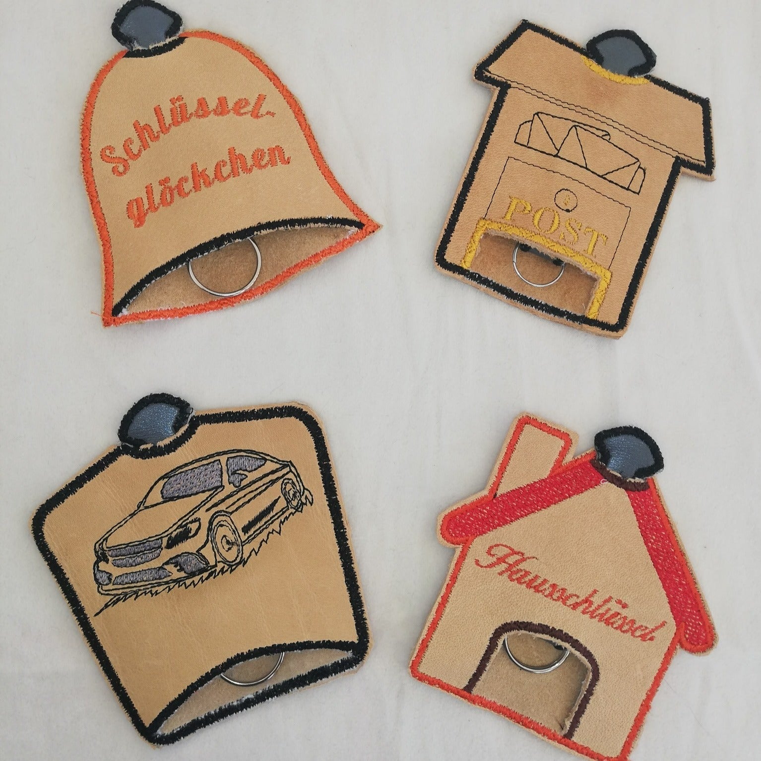 ITH Stickdatei Schlüsseltasche - Schlüsseletui von stiXXie by lajana