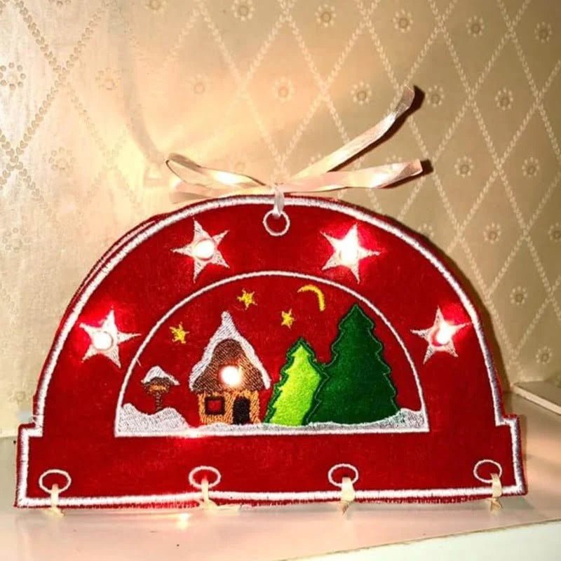 ITH Stickdatei Schwibbogen Advent von stiXXie by lajana