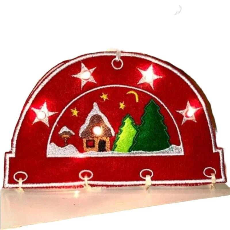 ITH Stickdatei Schwibbogen Advent von stiXXie by lajana