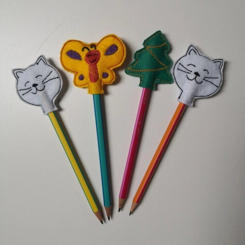 ITH Stickdatei Stiftaufsätze von stiXXie by lajana