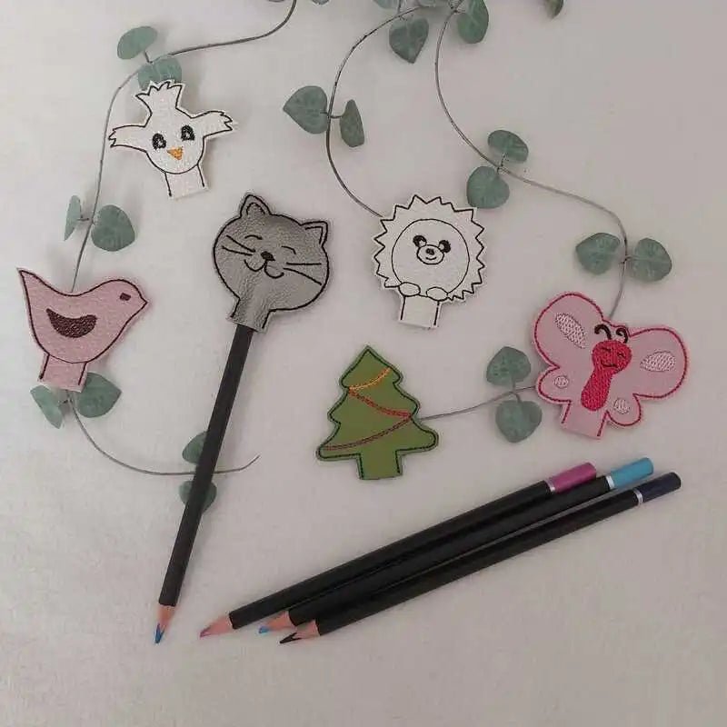 ITH Stickdatei Stiftaufsätze von stiXXie by lajana