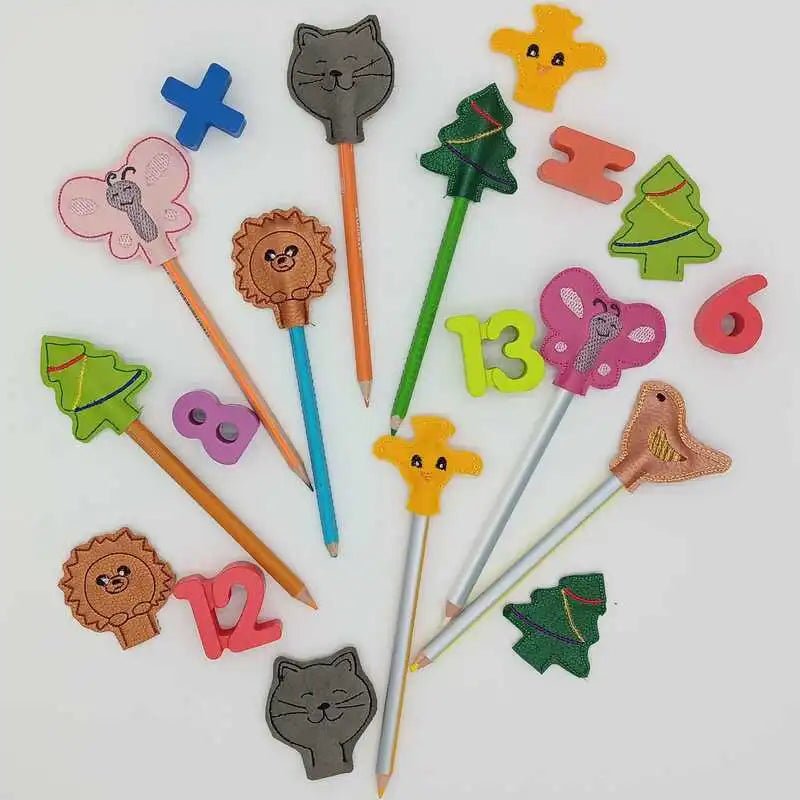 ITH Stickdatei Stiftaufsätze von stiXXie by lajana