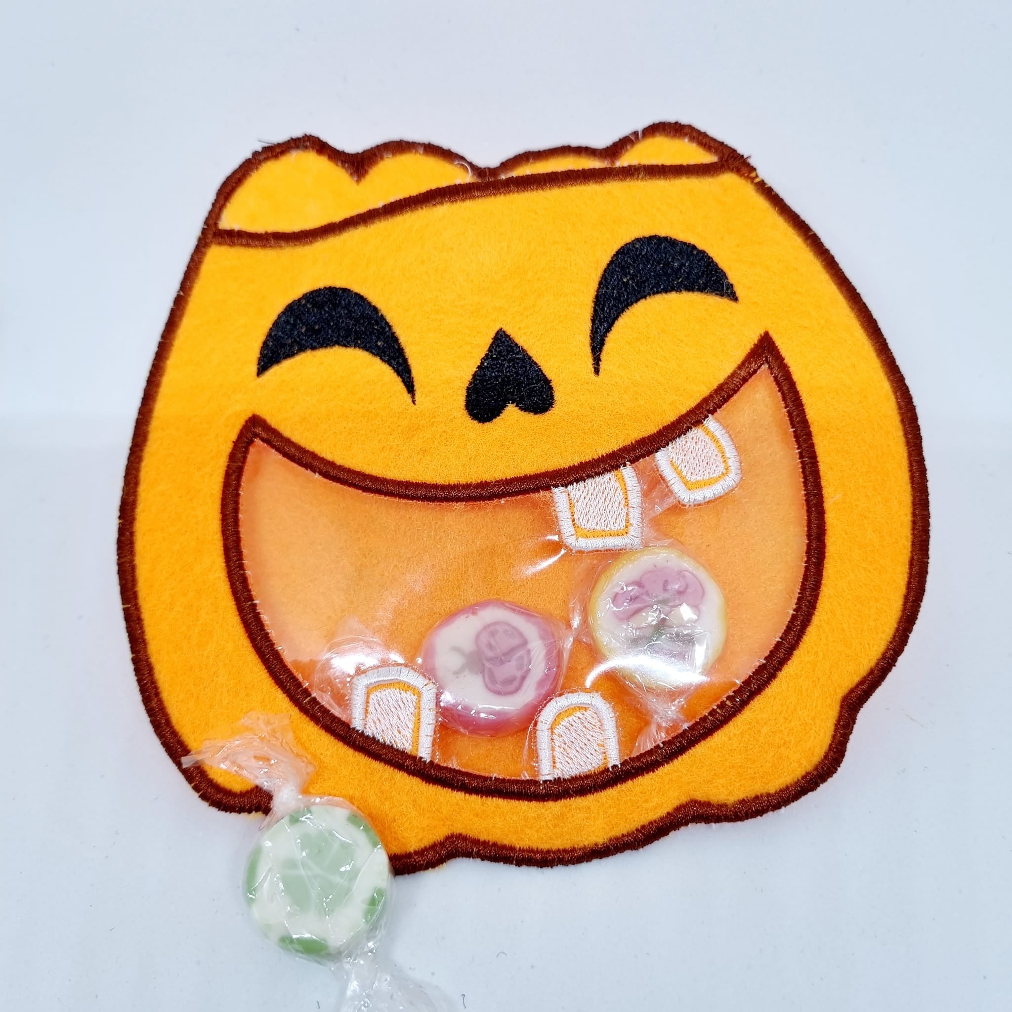 ITH Stickdatei Tasche Halloween Kürbis von stiXXie by lajana