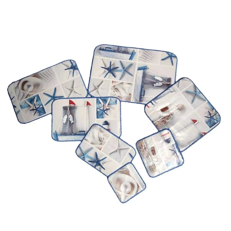 ITH Stickdatei Untersetzer eckig Blanko von stiXXie by lajana