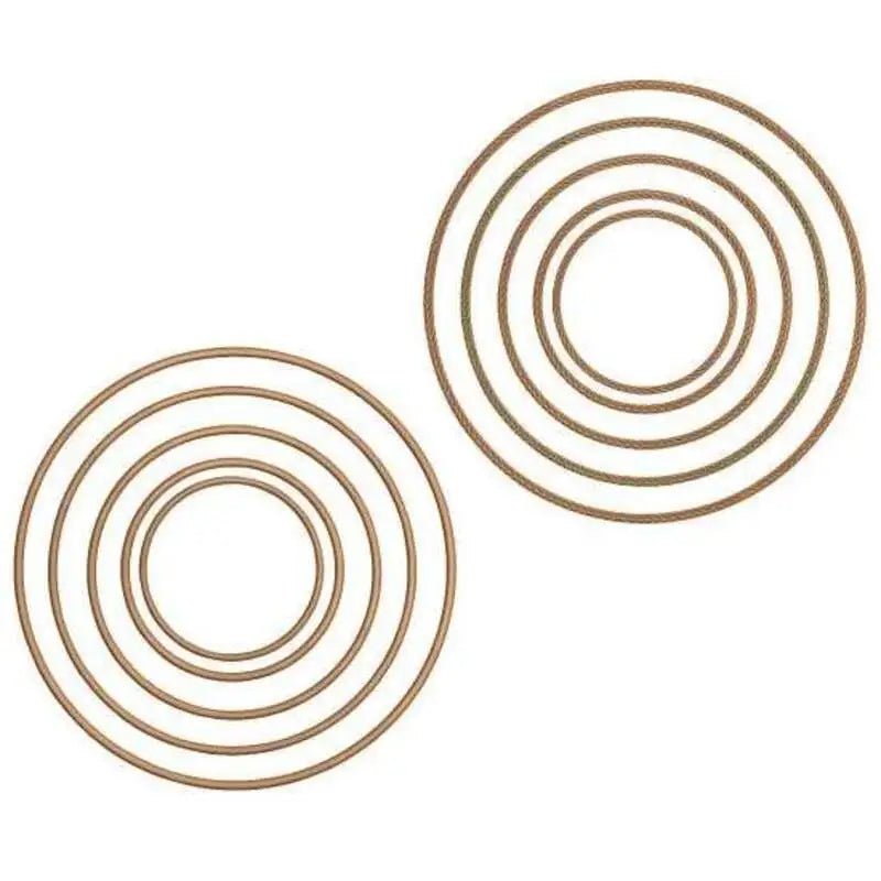 ITH Stickdatei Untersetzer rund Blanko von stiXXie by lajana