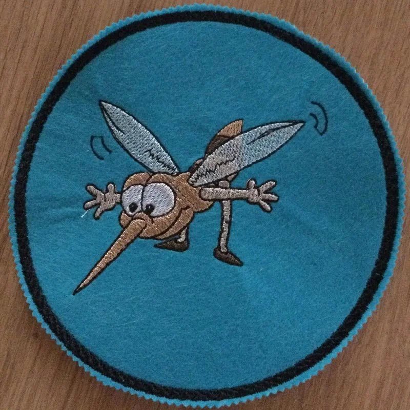 ITH Stickdatei Untersetzer rund Blanko von stiXXie by lajana