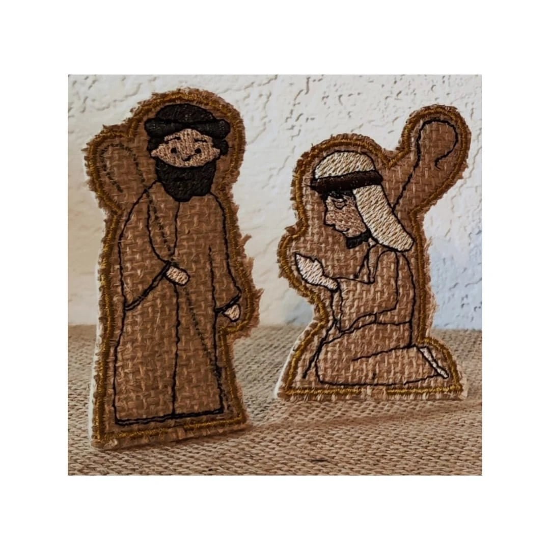 ITH Stickdatei Weihnachtskrippe mit allen Figuren von stiXXie by lajana