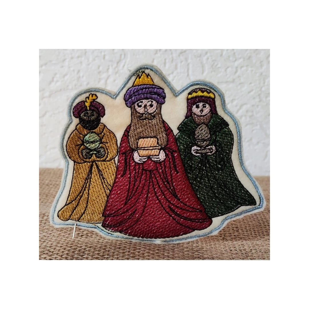 ITH Stickdatei Weihnachtskrippe mit allen Figuren von stiXXie by lajana