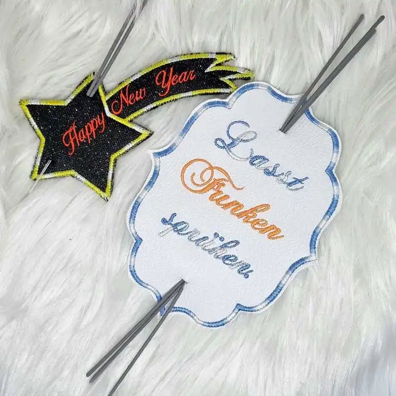 ITH Stickdatei Wunderkerzenhalter von stiXXie by lajana