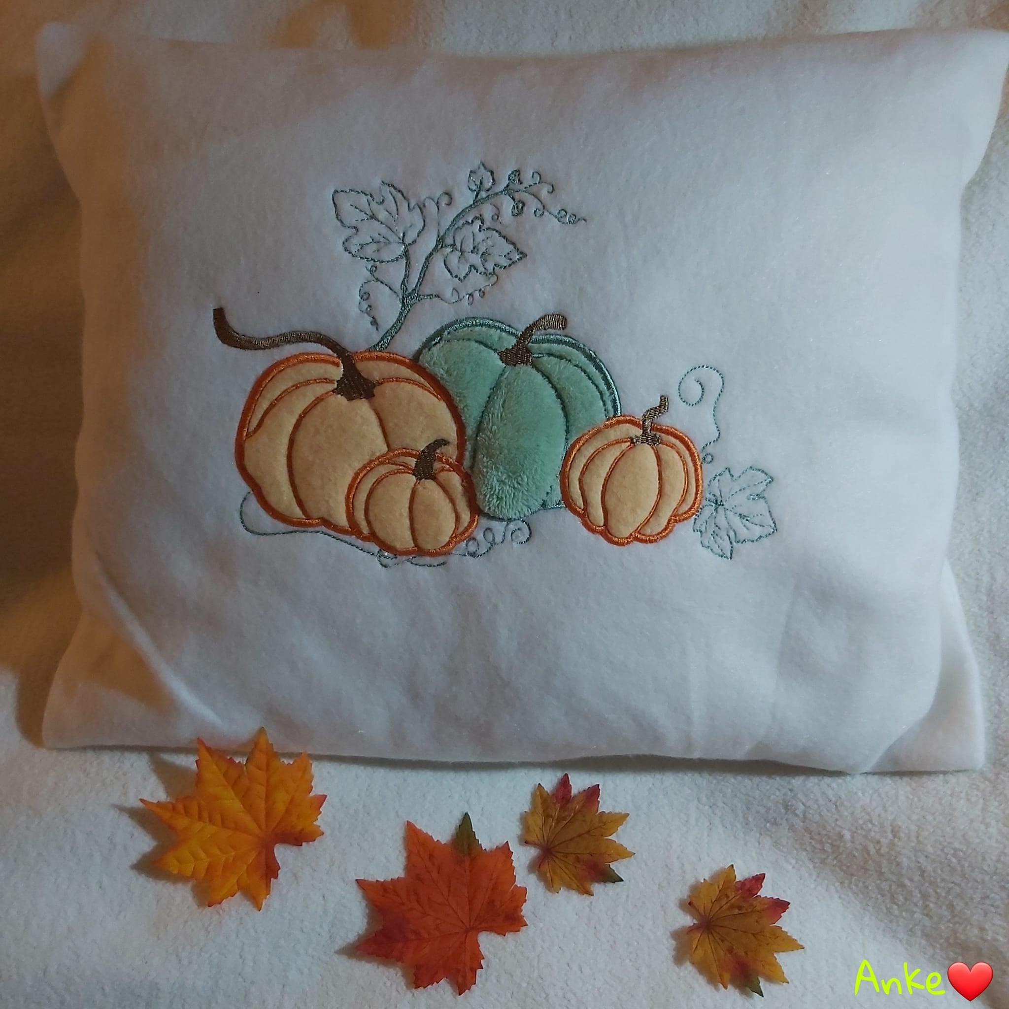 Stickdatei Kürbisse Applikation von stiXXie by lajana