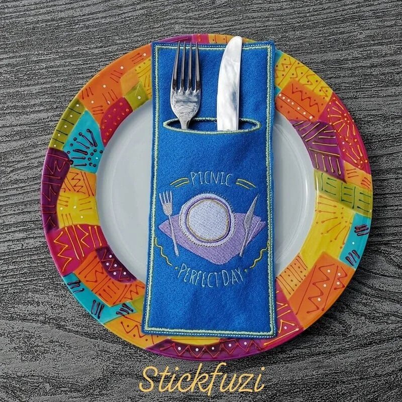 Stickdatei Barbeque-Set von stiXXie by lajana