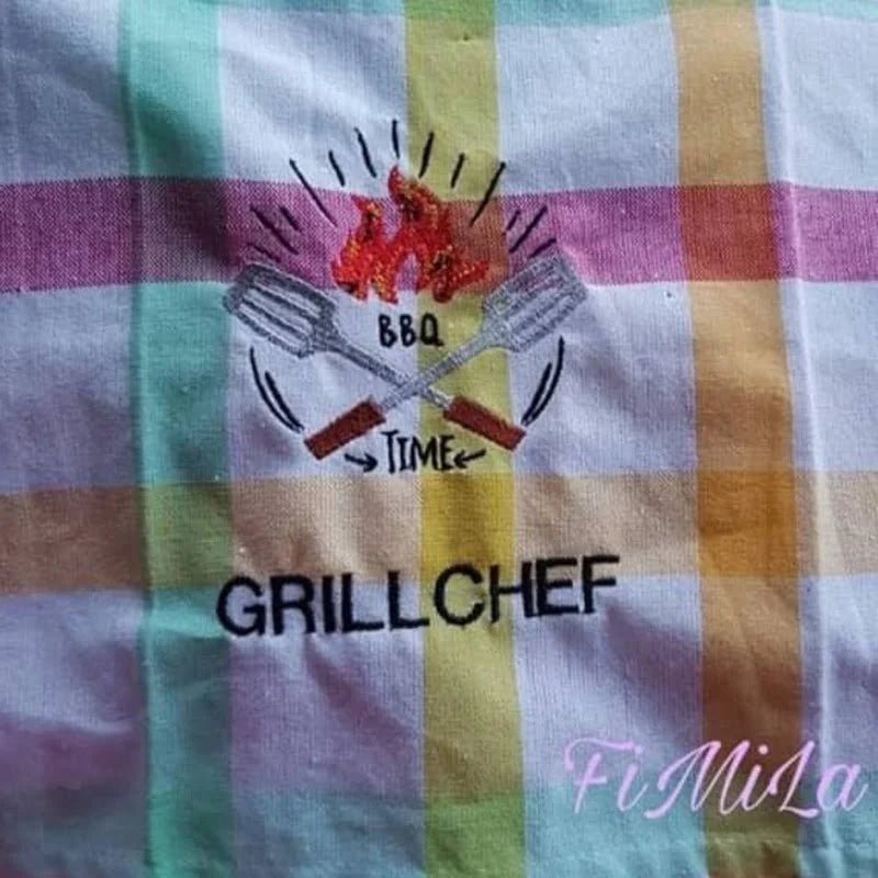 Stickdatei Barbeque-Set von stiXXie by lajana