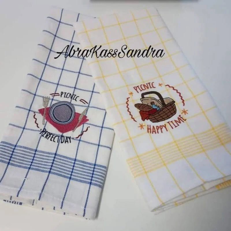 Stickdatei Barbeque-Set von stiXXie by lajana