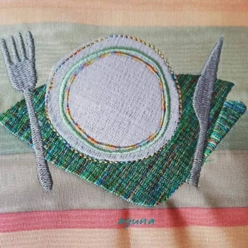 Stickdatei Barbeque-Set von stiXXie by lajana