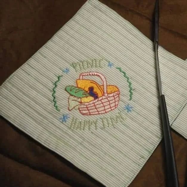 Stickdatei Barbeque-Set von stiXXie by lajana