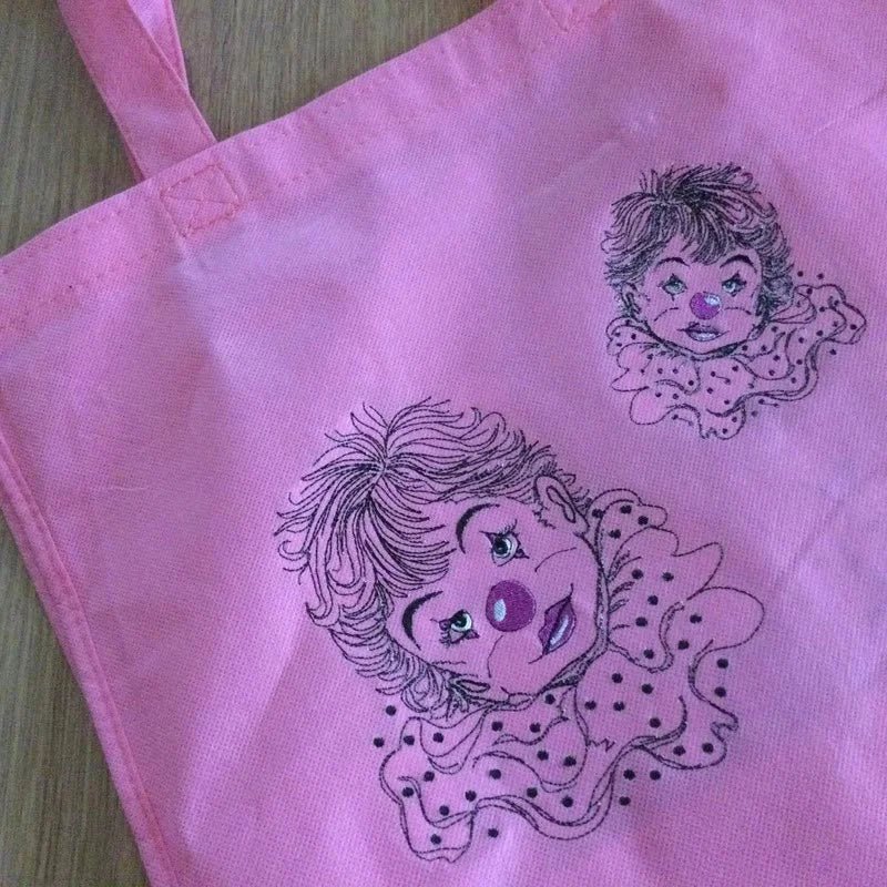 Stickdatei Clown Pierrot von stiXXie by lajana