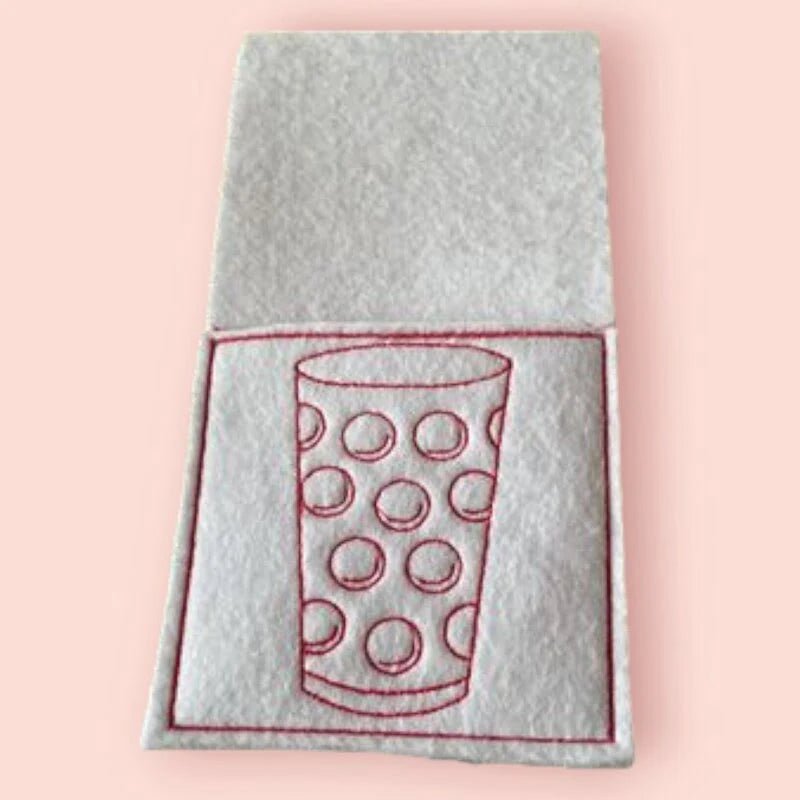 Stickdatei Dubbeglas von stiXXie by lajana