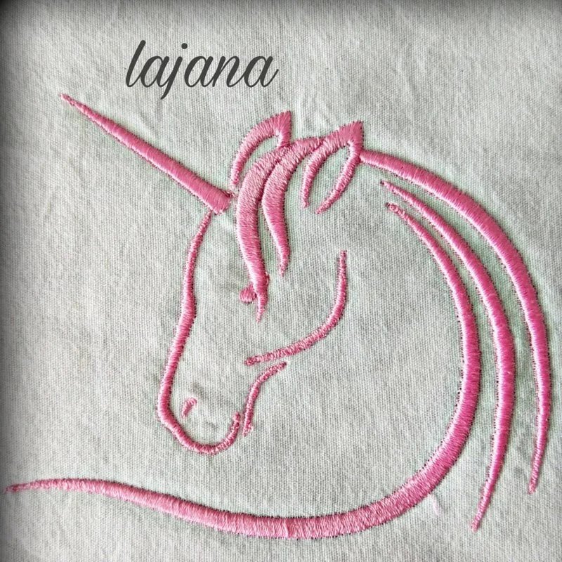 Stickdatei Einhorn von stiXXie by lajana