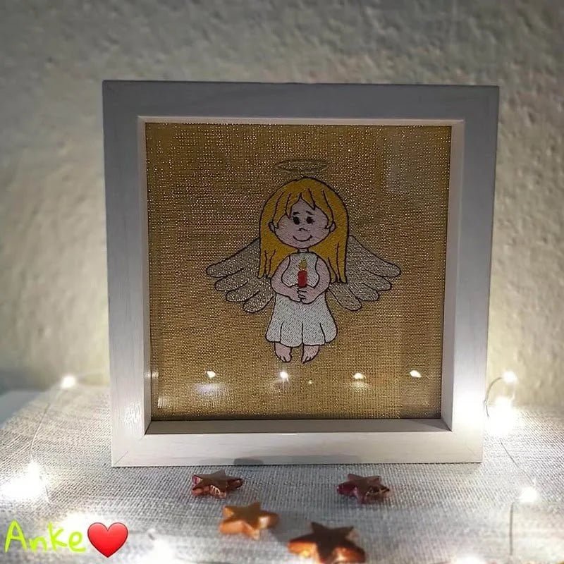 Stickdatei Engel Set von stiXXie by lajana