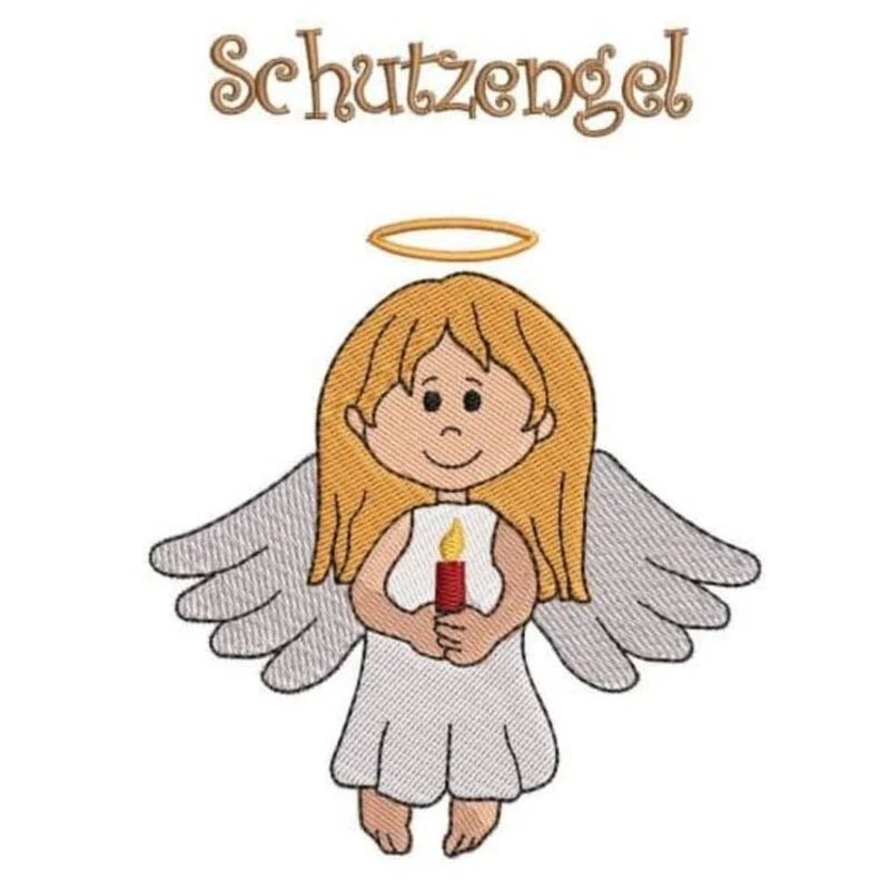 Stickdatei Engel Set von stiXXie by lajana