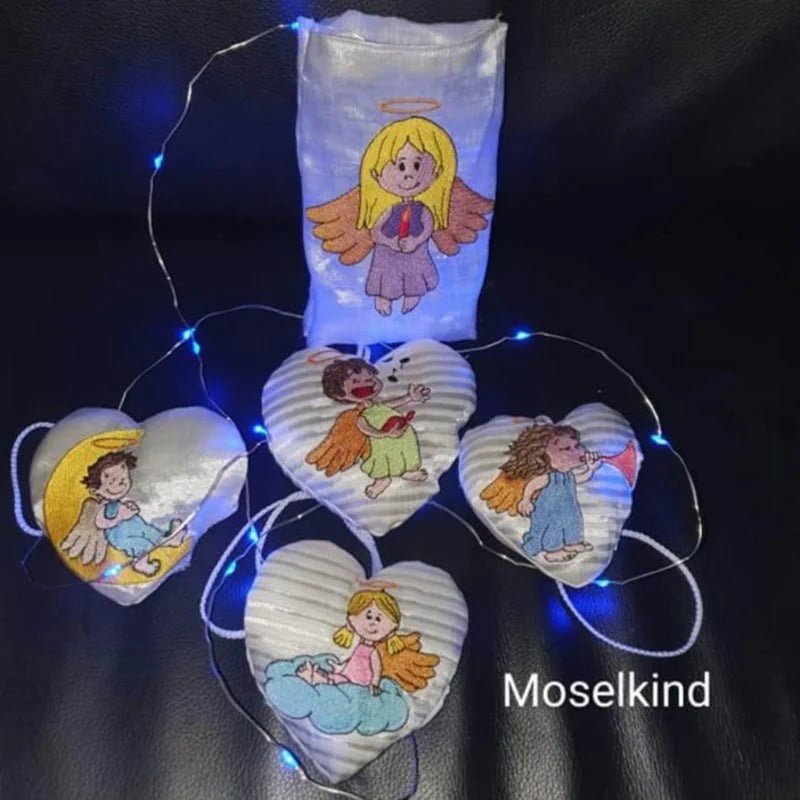 Stickdatei Engel Vollstick Set von stiXXie by lajana