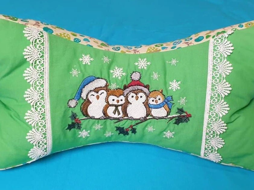 Stickdatei Eule Wintereulen von stiXXie by lajana