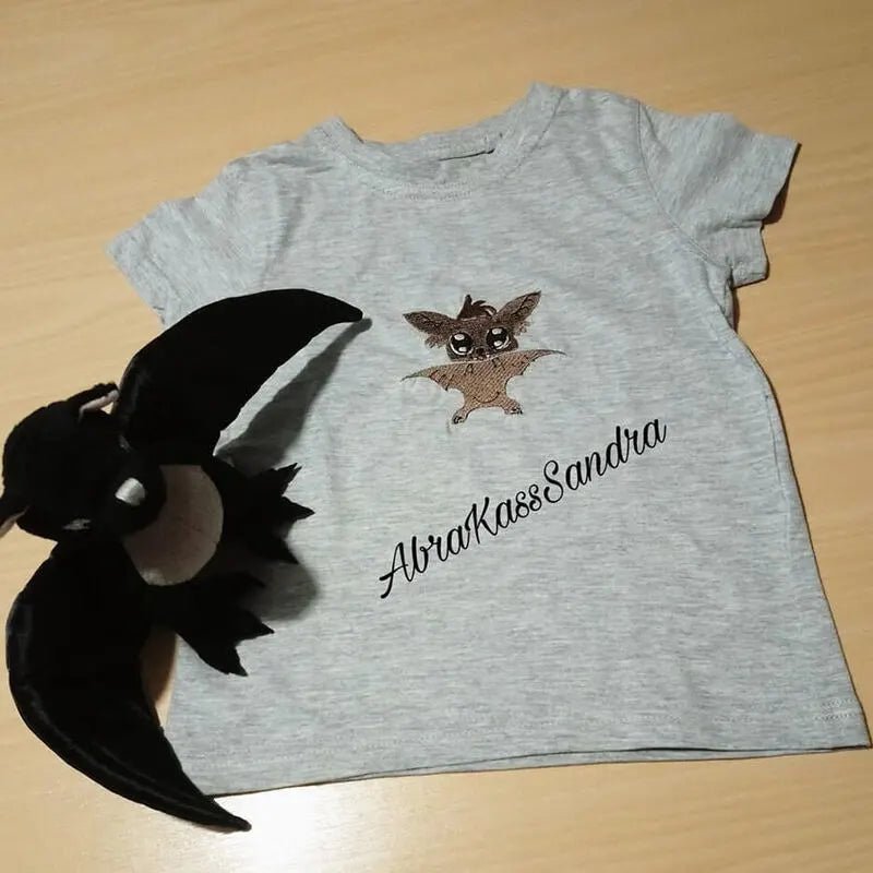 Stickdatei Fledermaus Fledi von stiXXie by lajana