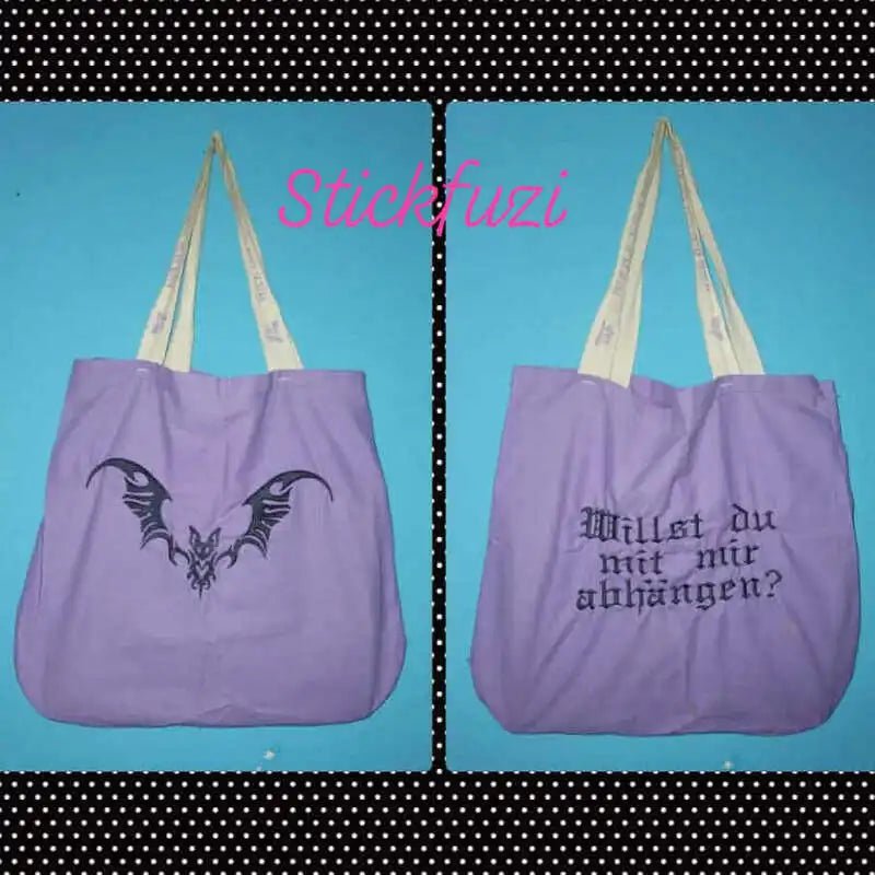 Stickdatei Fledermaus Vampy von stiXXie by lajana