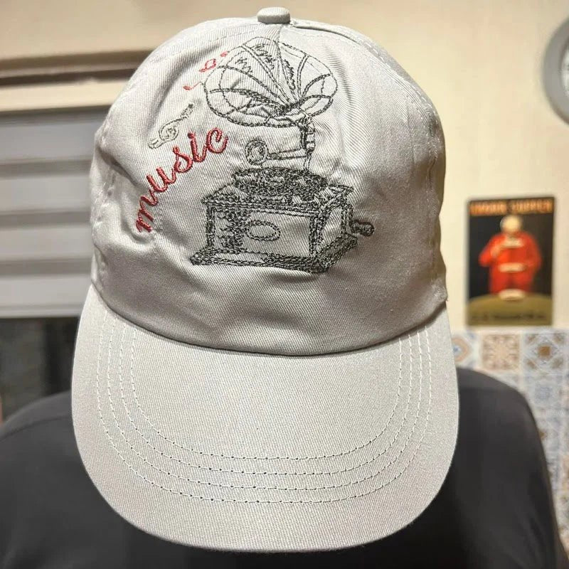 Stickdatei Grammophon Vintage von stiXXie by lajana