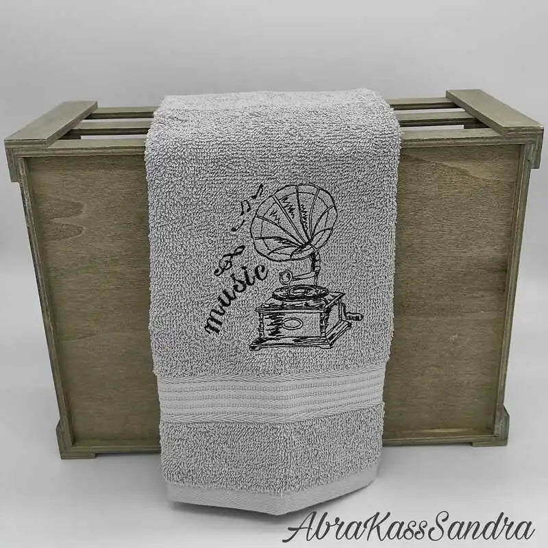 Stickdatei Grammophon Vintage von stiXXie by lajana