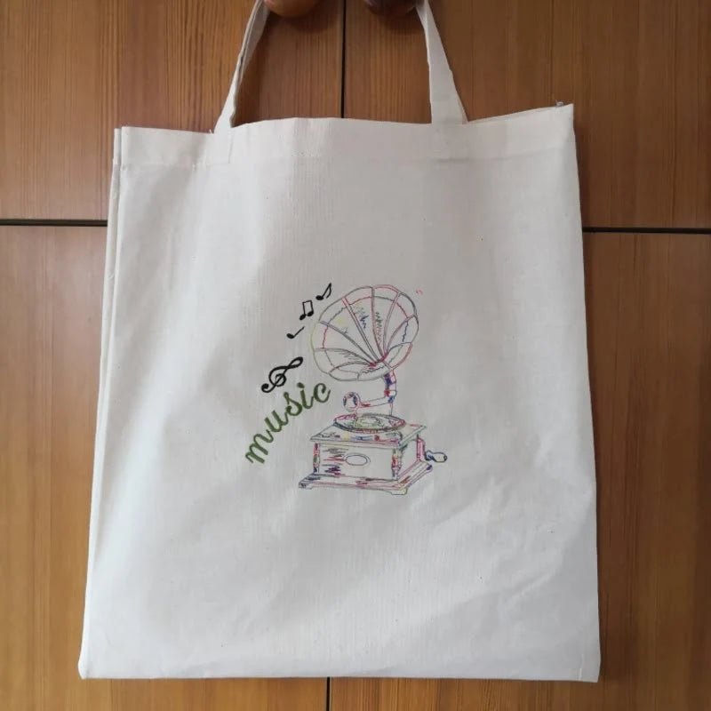 Stickdatei Grammophon Vintage von stiXXie by lajana