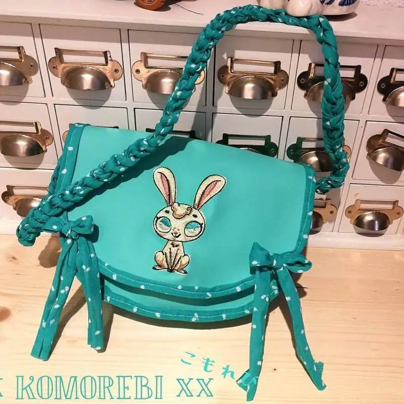 Stickdatei Hase Mitte Schnuffi von stiXXie by lajana