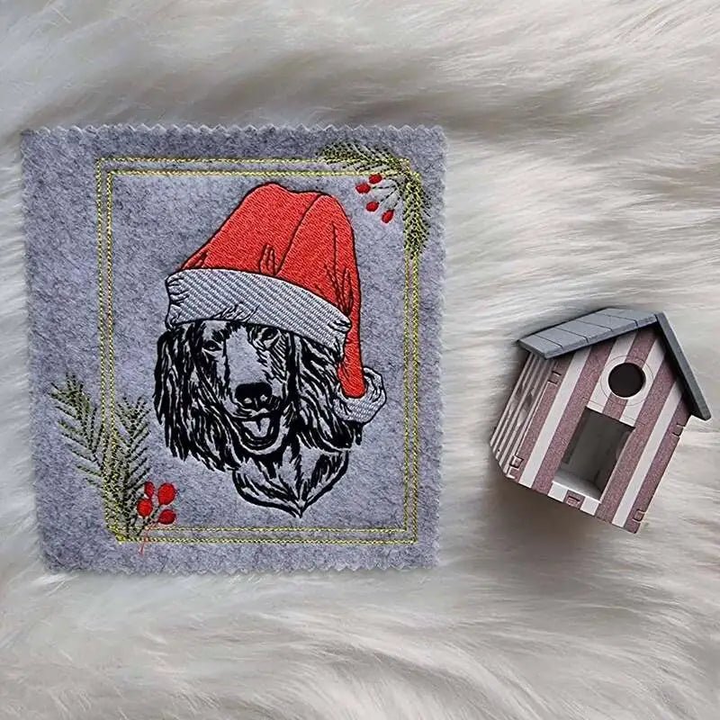 Stickdatei Hund Irish Setter von stiXXie by lajana